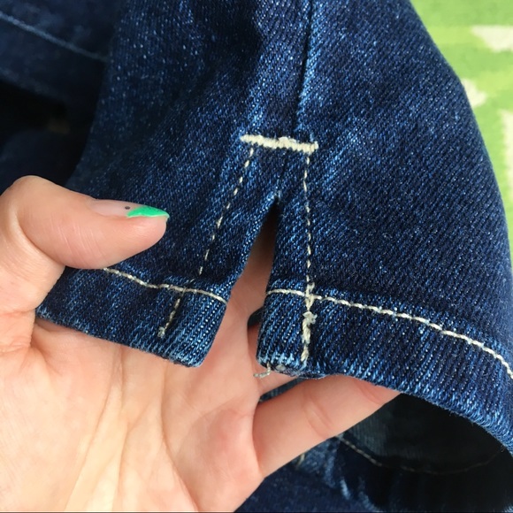 Vintage Denim Capris - Picture 5 of 5